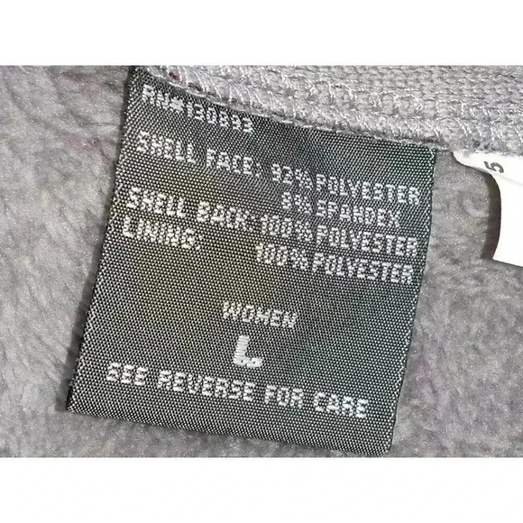 New Balance Hooded Softshell Fleece Lined Jacket Plum Size Large - Picture 5 of 10